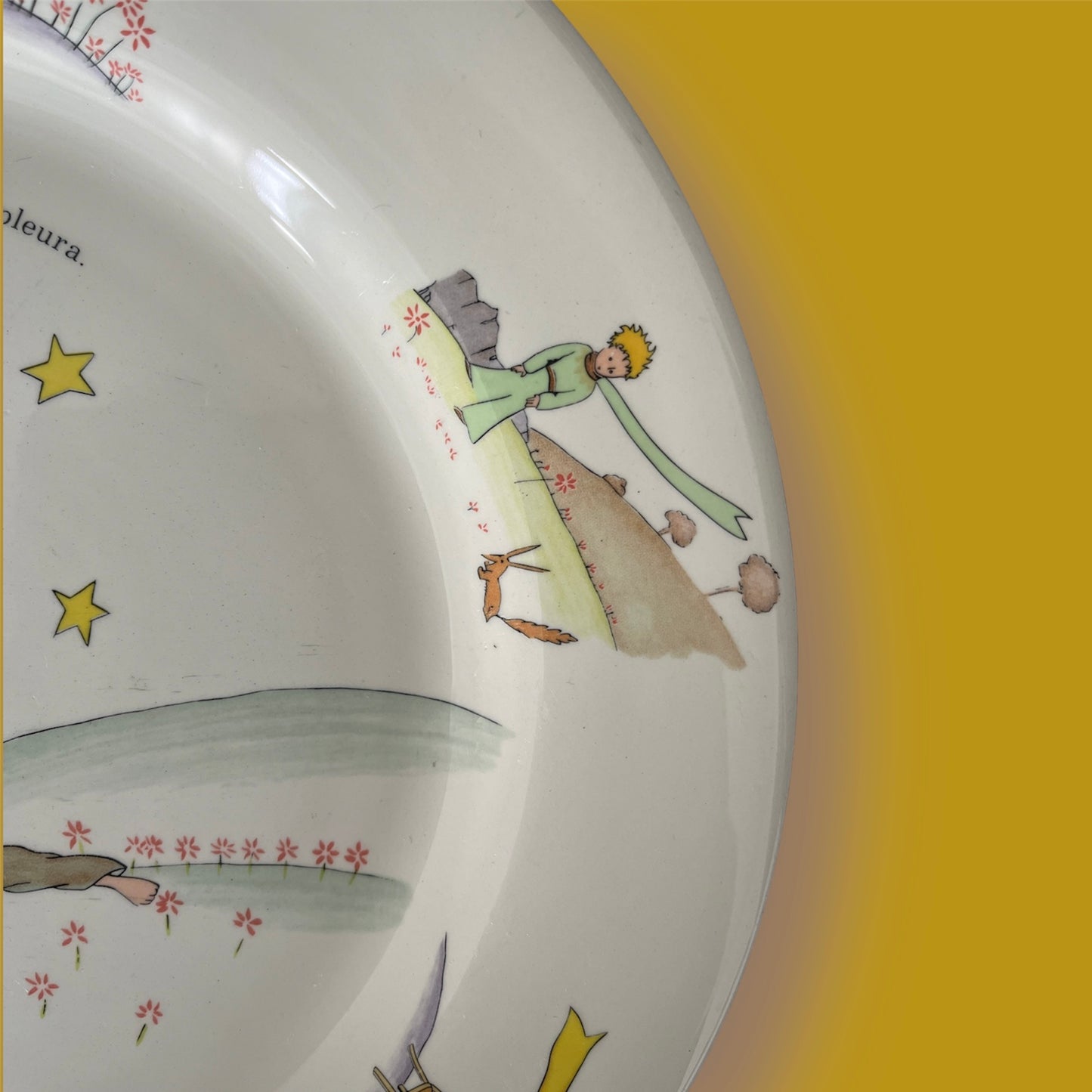 Vintage large plate Gien Le Petit Prince