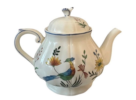 Gien Oiseaux de Paradis Teapot