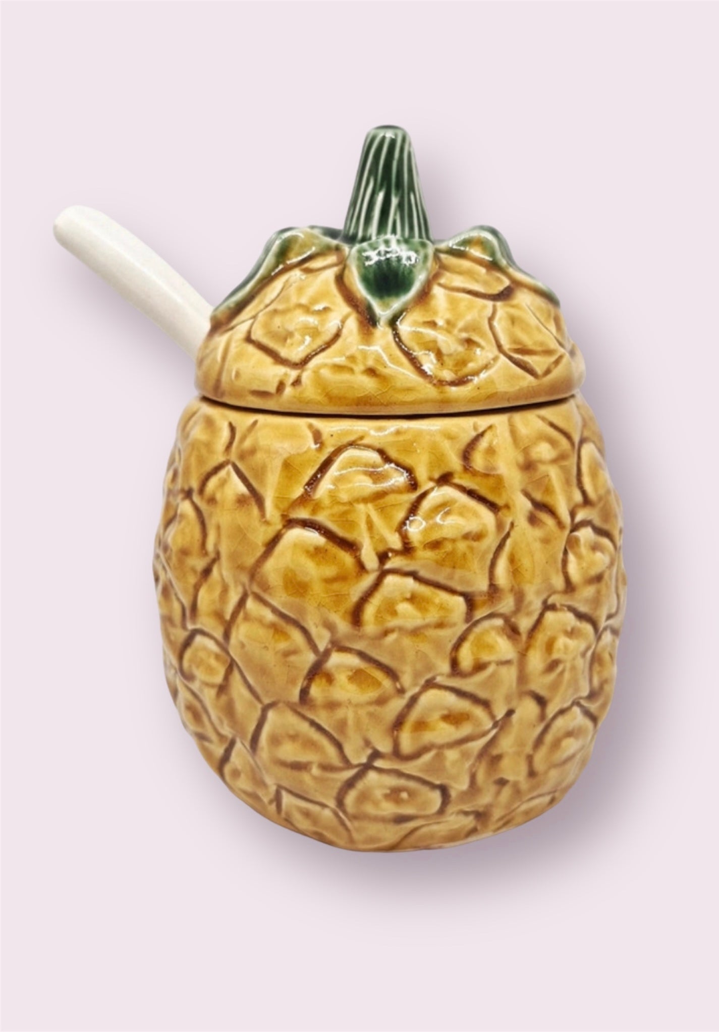 Portugese majolica Pineapple jar