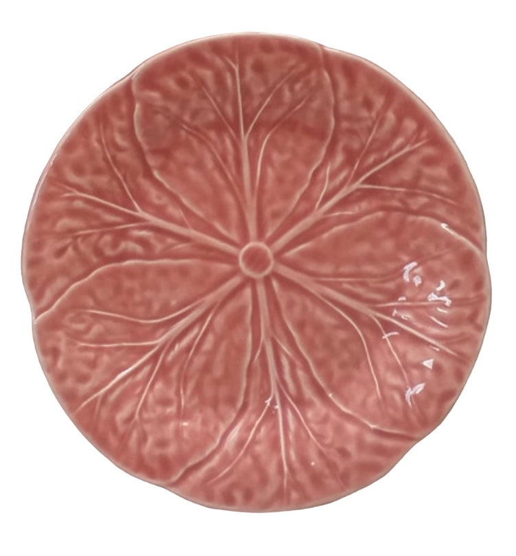 Bordallo Pinheiro San Raphael pink plate 20 cm