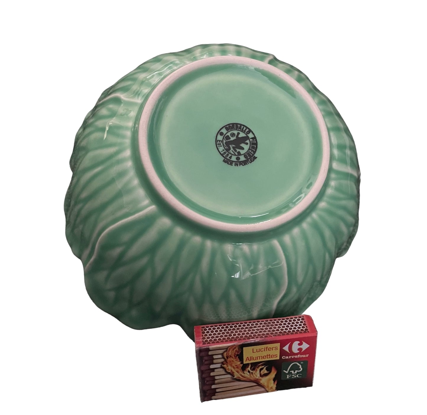 Bordallo Pinheiro green salad bowl