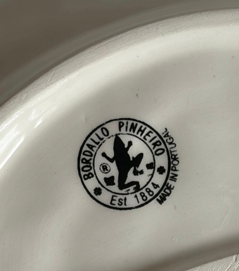 Bordallo Pinheiro fish serving dish