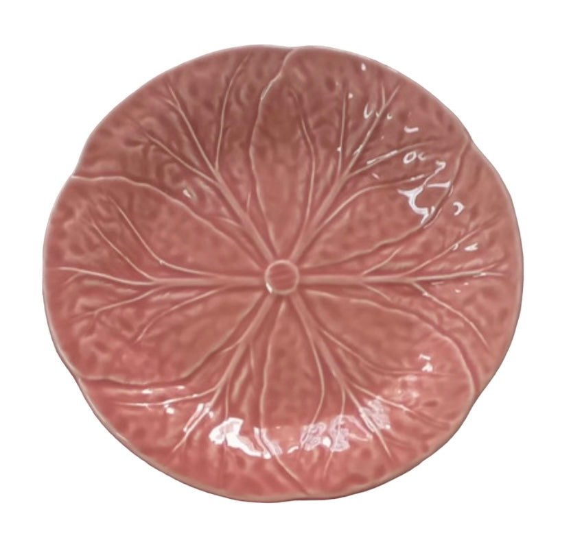 Bordallo Pinheiro San Raphael pink plate 20 cm