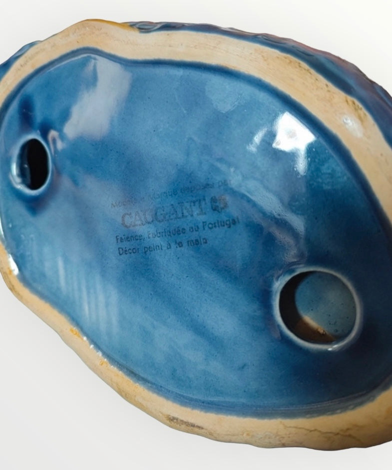 Beautiful Blue Duck french vintage terrine Caugant