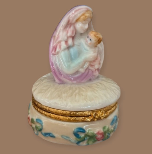 Herco vintage Trincket box Maria