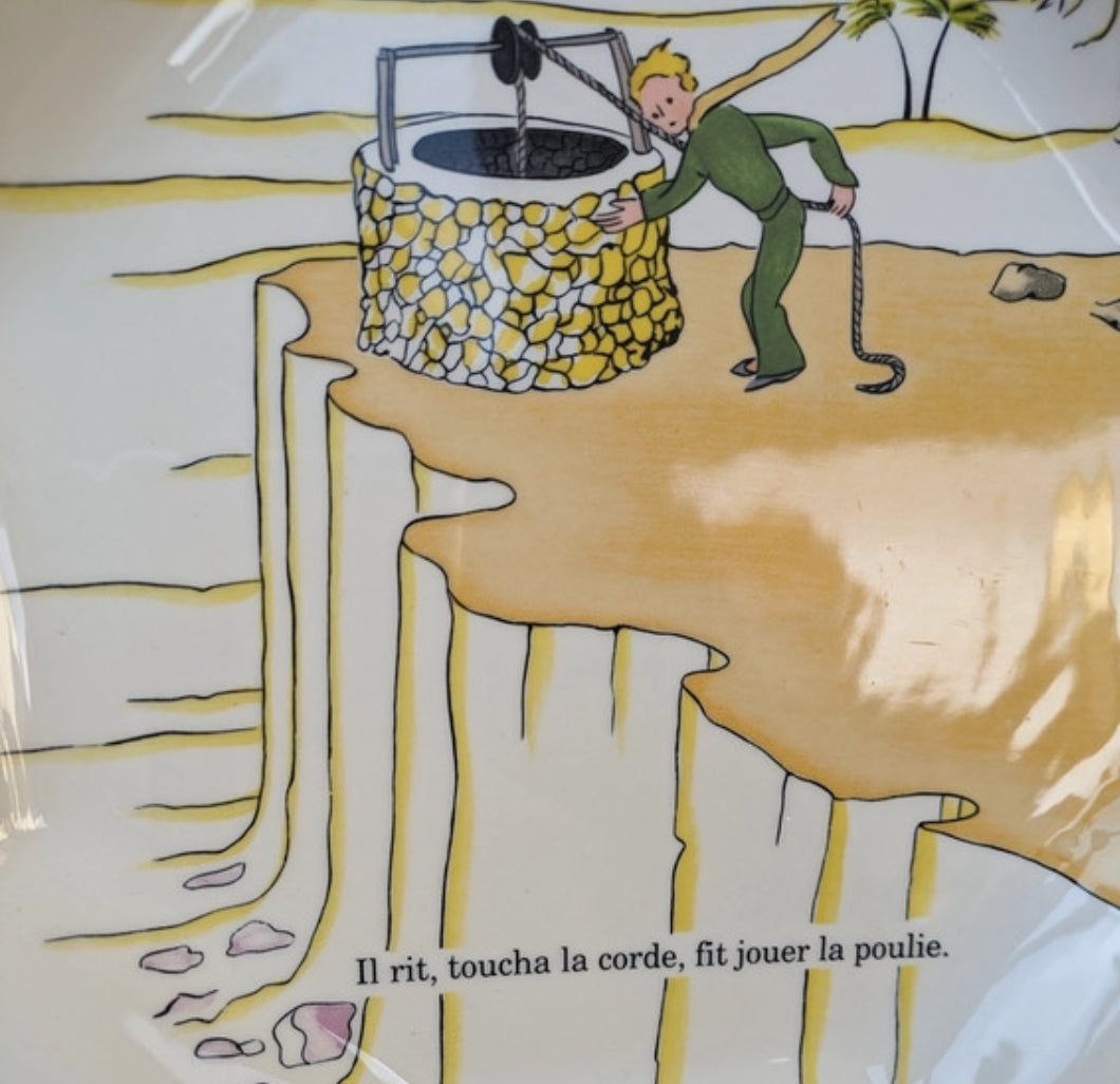 Gien France Rare plate Le Petit Prince