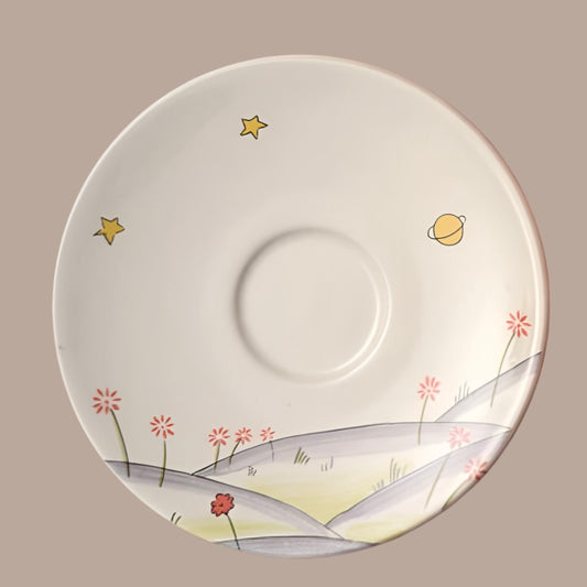 Gien Le Petit Prince vintage saucer 13 cm