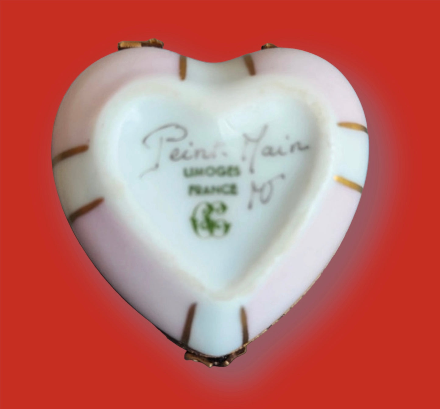 Lovely Limoges trincketbox heart