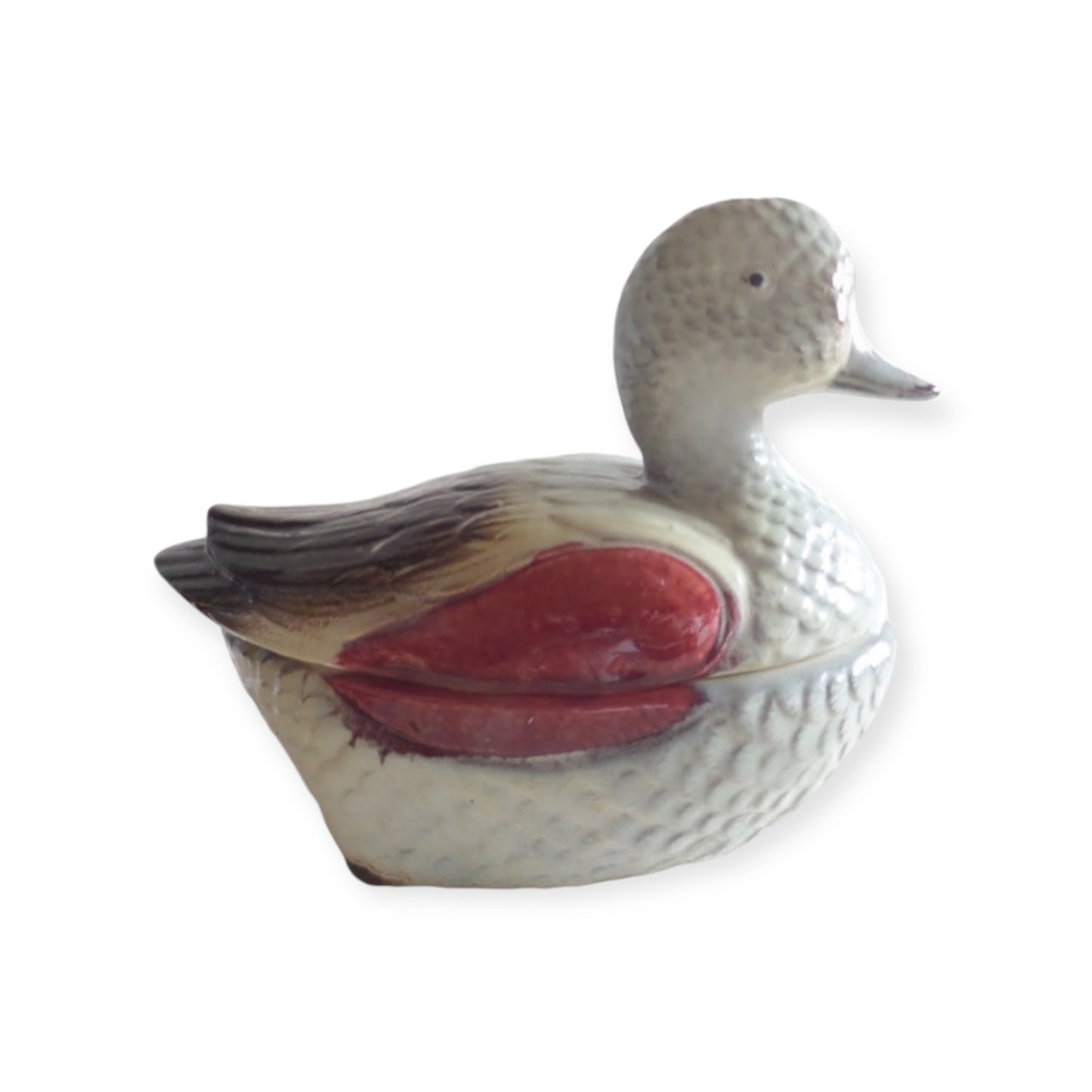 Michel Caugant rare duck tureen