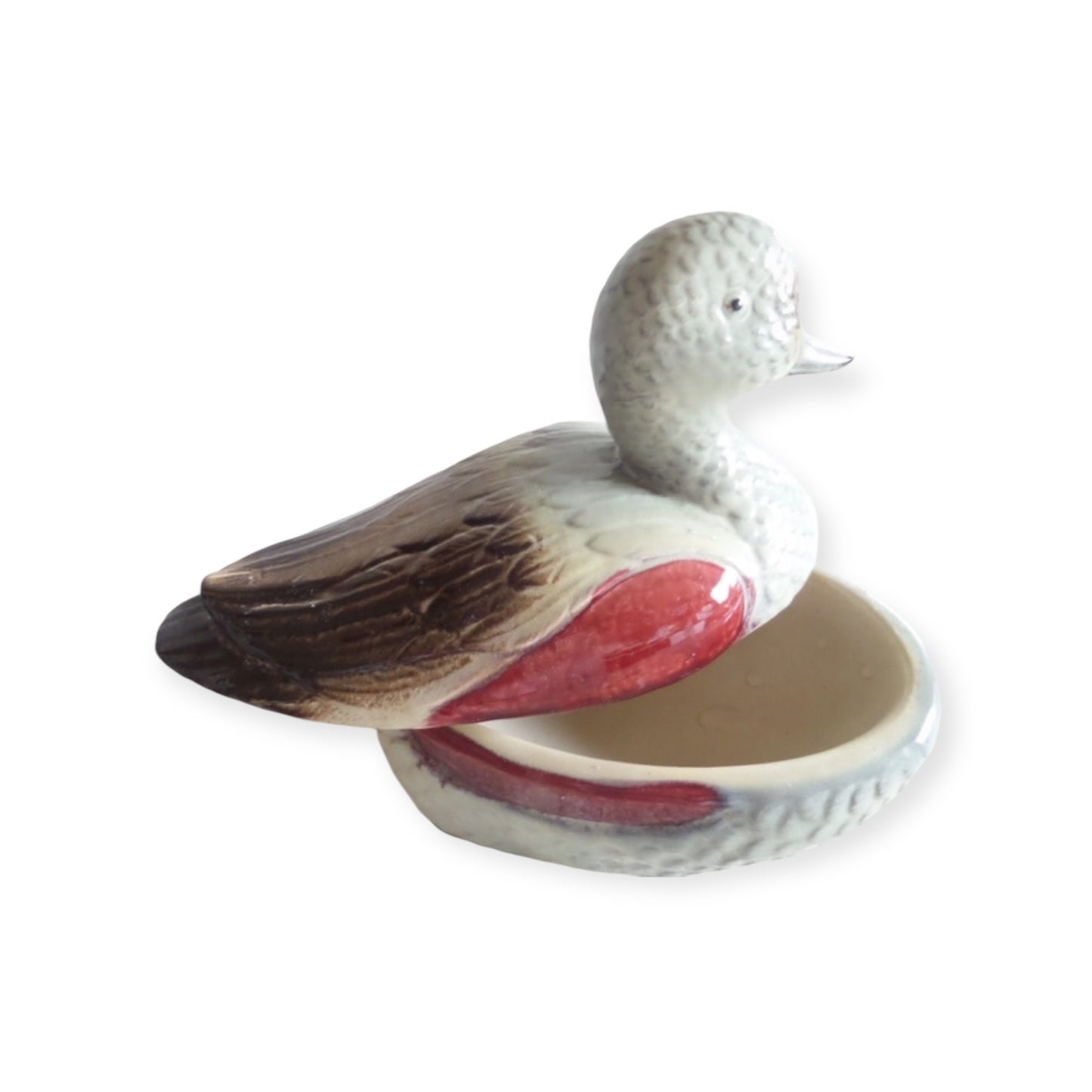 Michel Caugant rare duck tureen