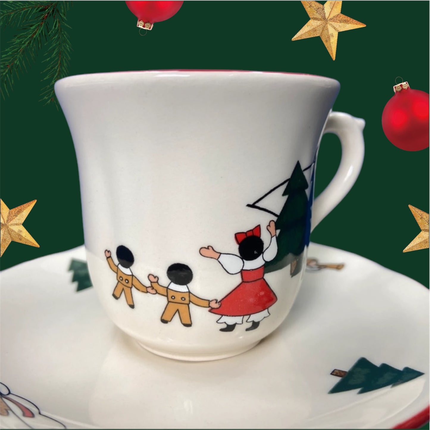 Mason’s 1983 Christmas village cup and saucer