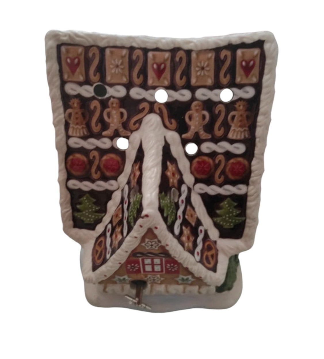 Villeroy & Boch Christmas gingerbread house music box candle light