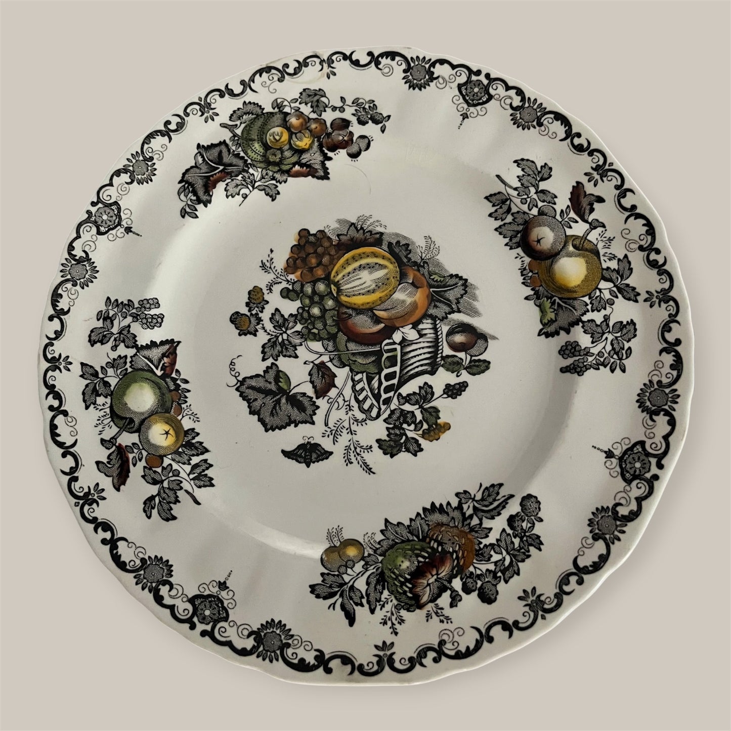 Mason’s England ironstone fruitbasket plate 22,5 cm