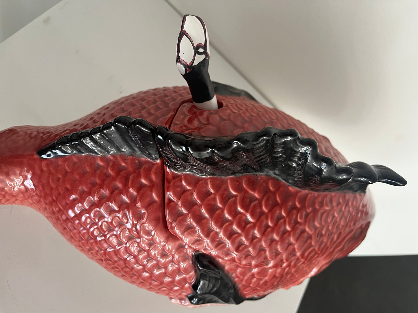 Antique Bordalo Pinheiro large fish tureen