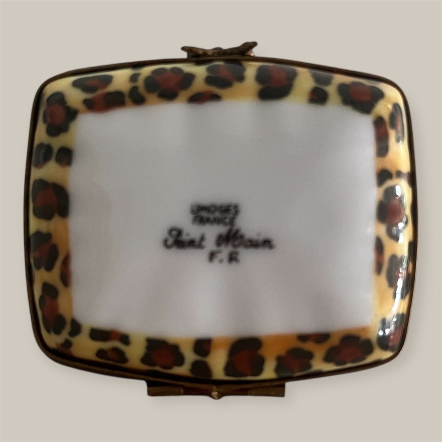 I Love cats Lovely Limoges porcelain handmade trincketbox