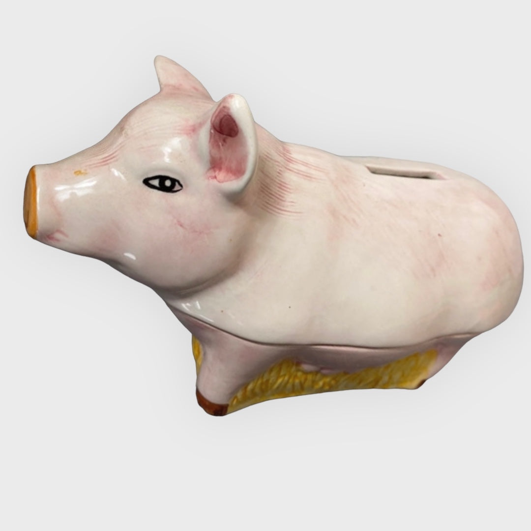 Michel Caugant piggie Coinbank tureen