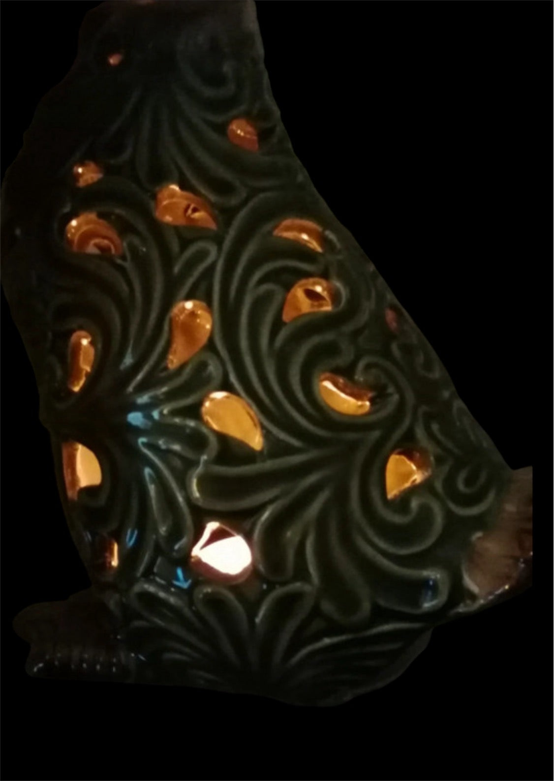 Art Nouveau duck light