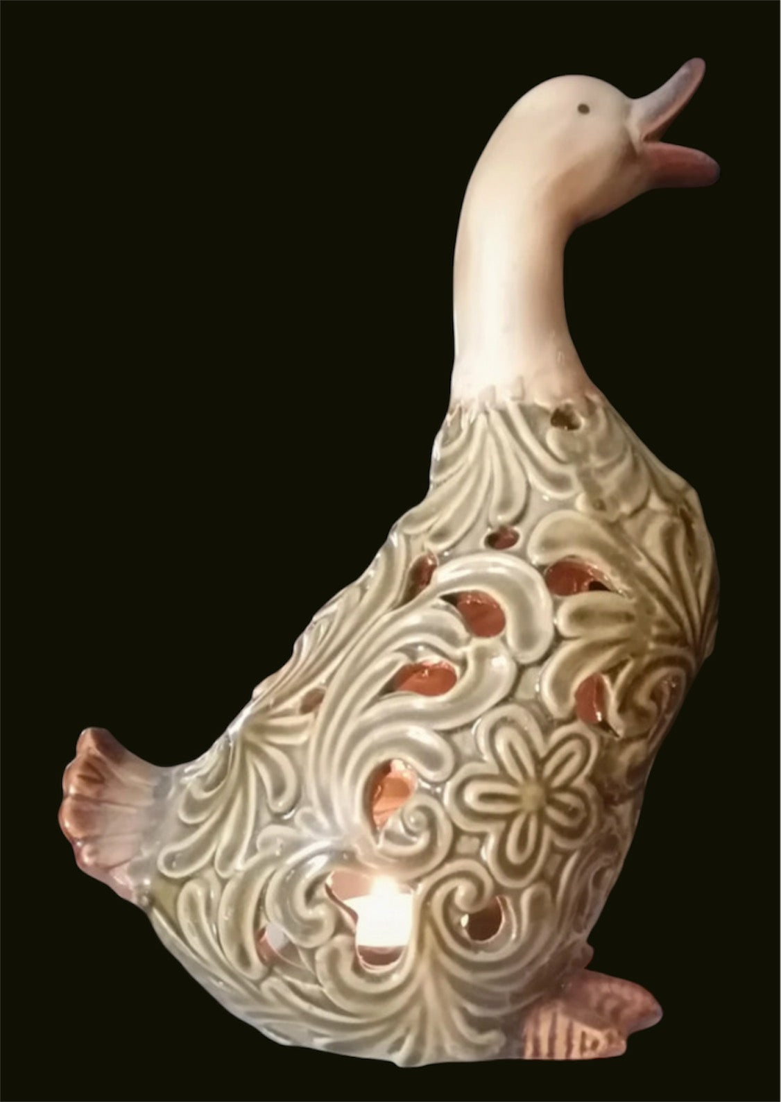 Art Nouveau duck light