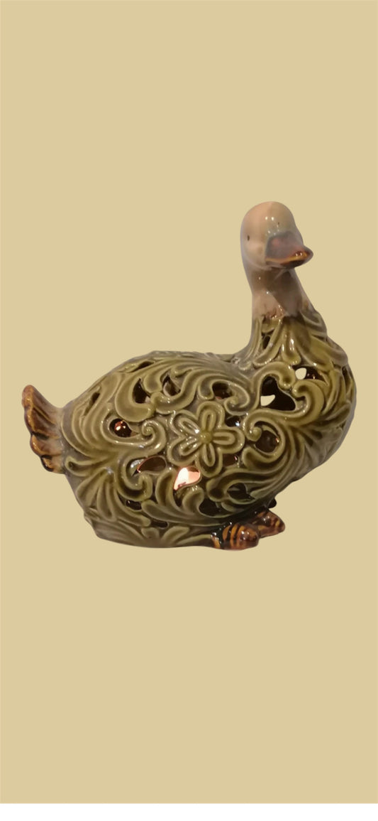 Art nouveau duck light 17 cm