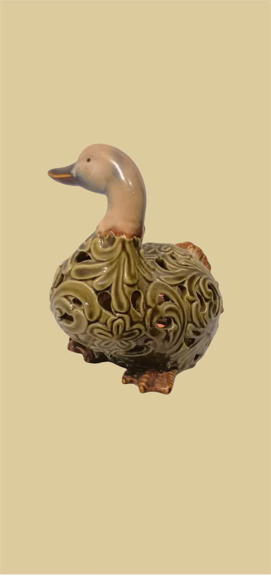 Art nouveau duck light 17 cm