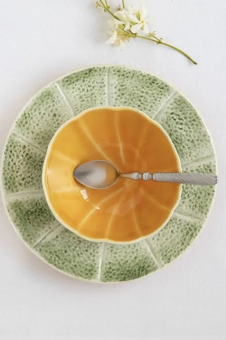 Bordallo Pinheiro cantaloupe bowl 13 cm