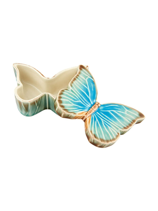 Claudia Schiffer X Bordallo Pinheiro cloudy butterflies box special