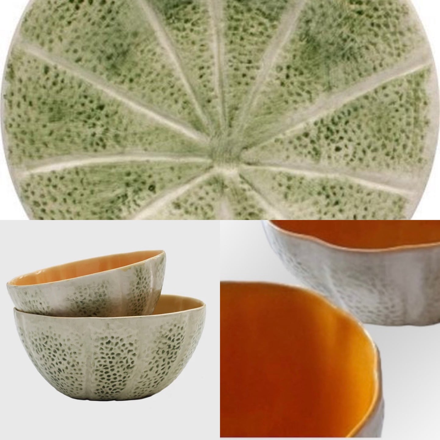 Bordallo Pinheiro Cantaloupe bowl 15 cm