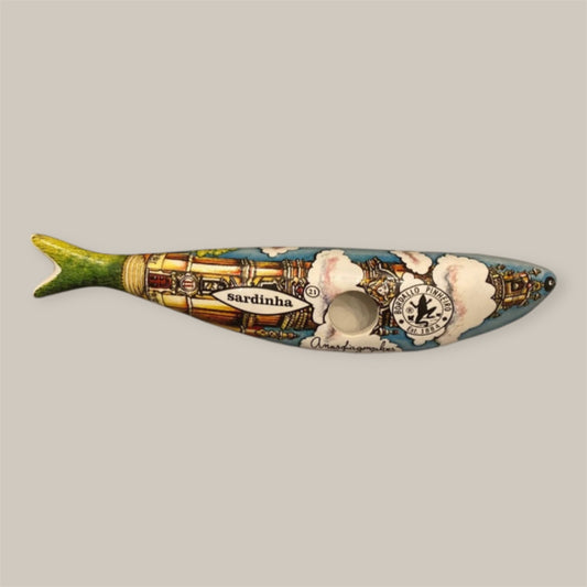 Sardine Bordalo Pinheiro faience Portugal