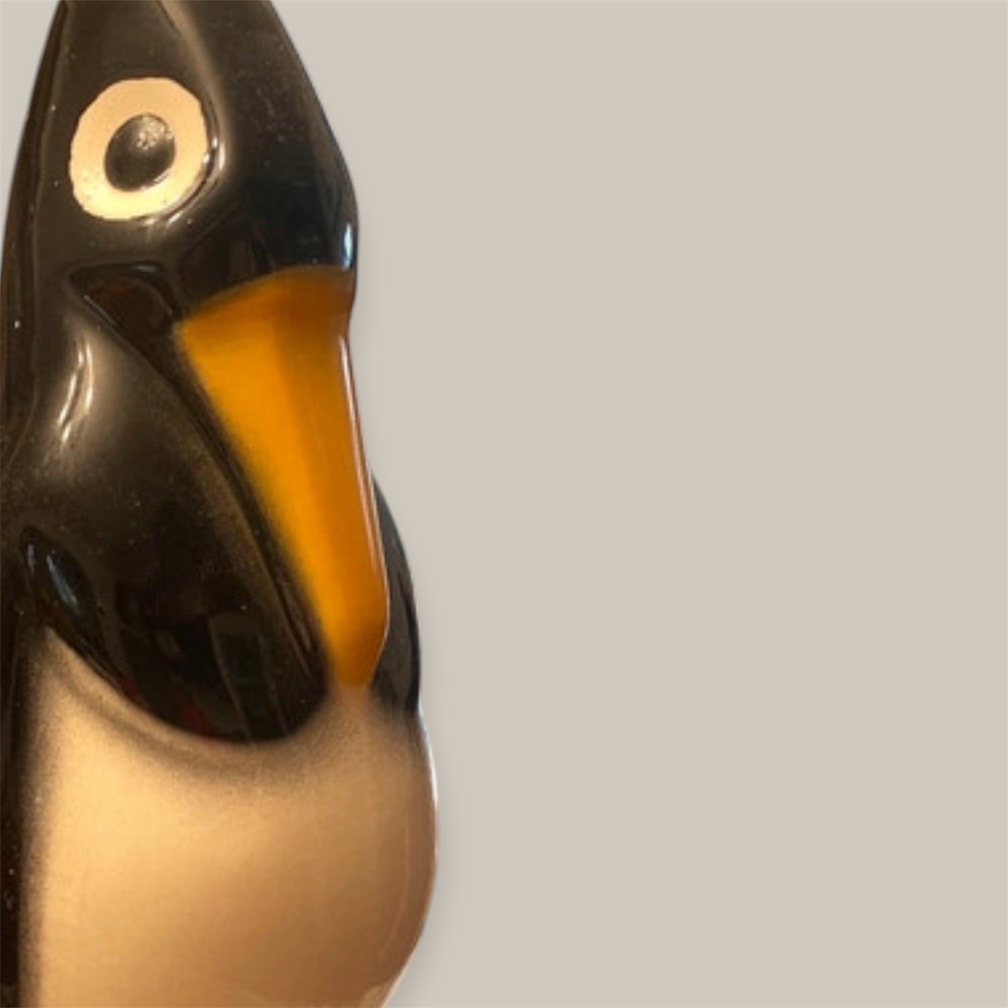 Saint Clement France very rare solifleur penguin vase 1920s
