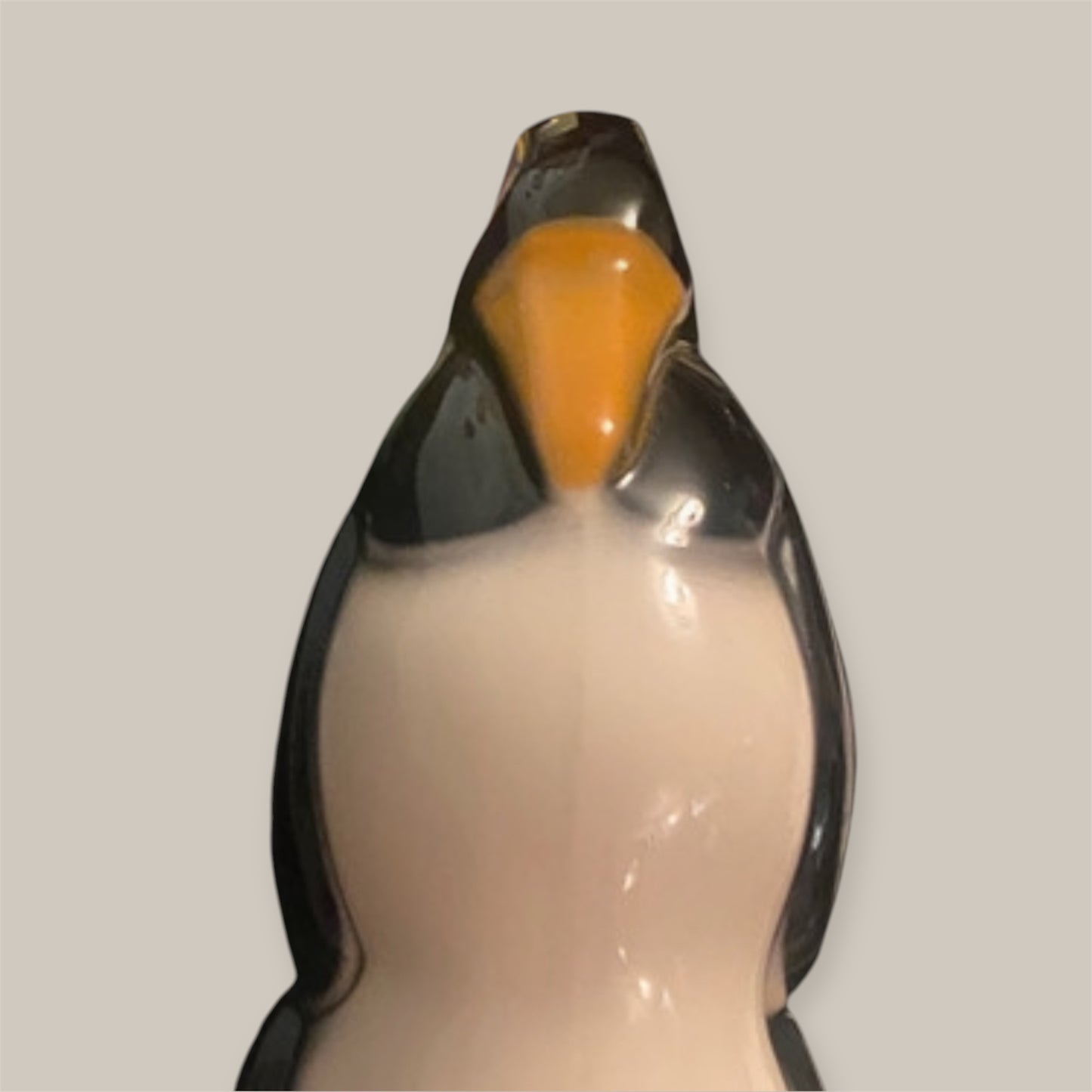 Saint Clement France very rare solifleur penguin vase 1920s
