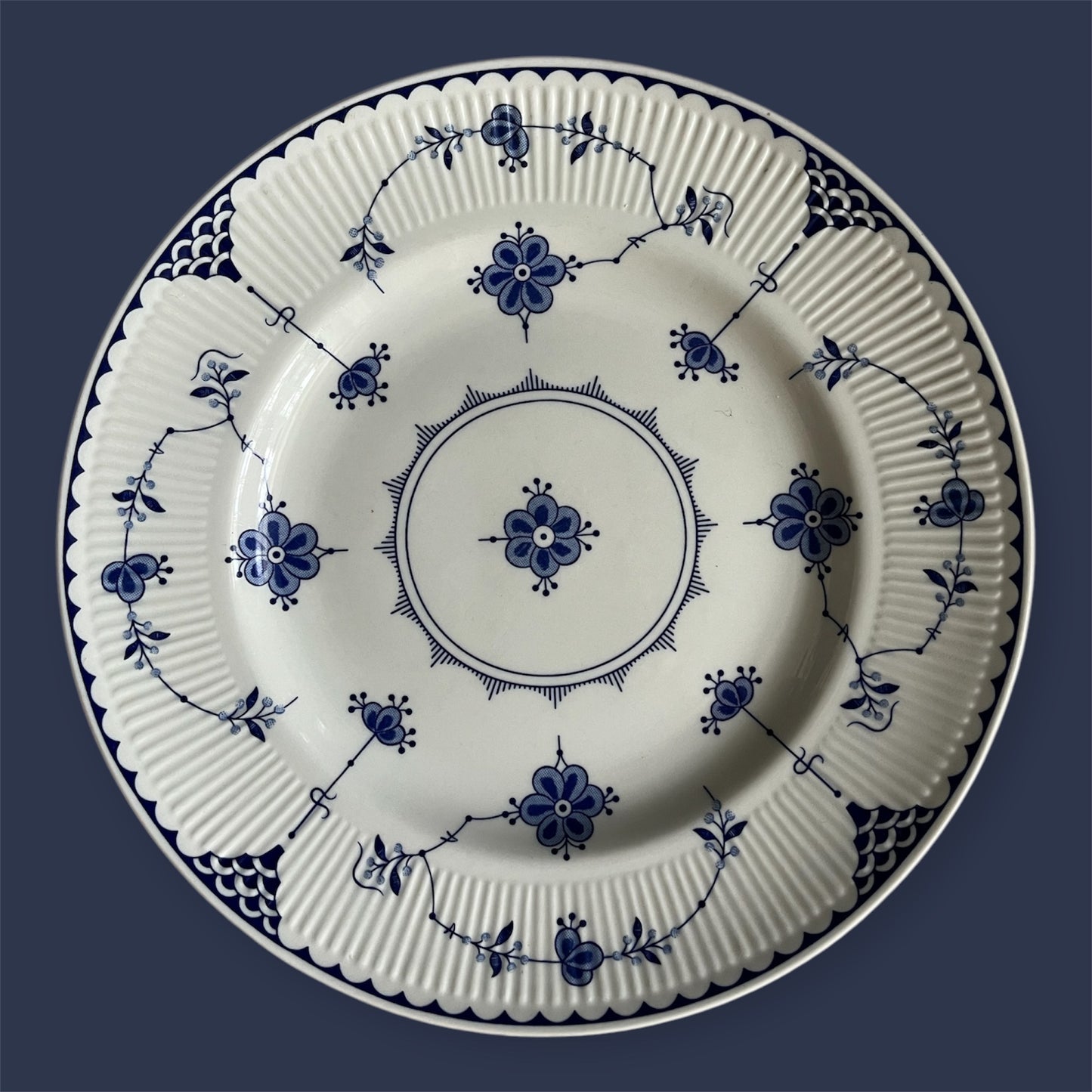 Johnson Bros England Blue Denmark 25,5 cm plate