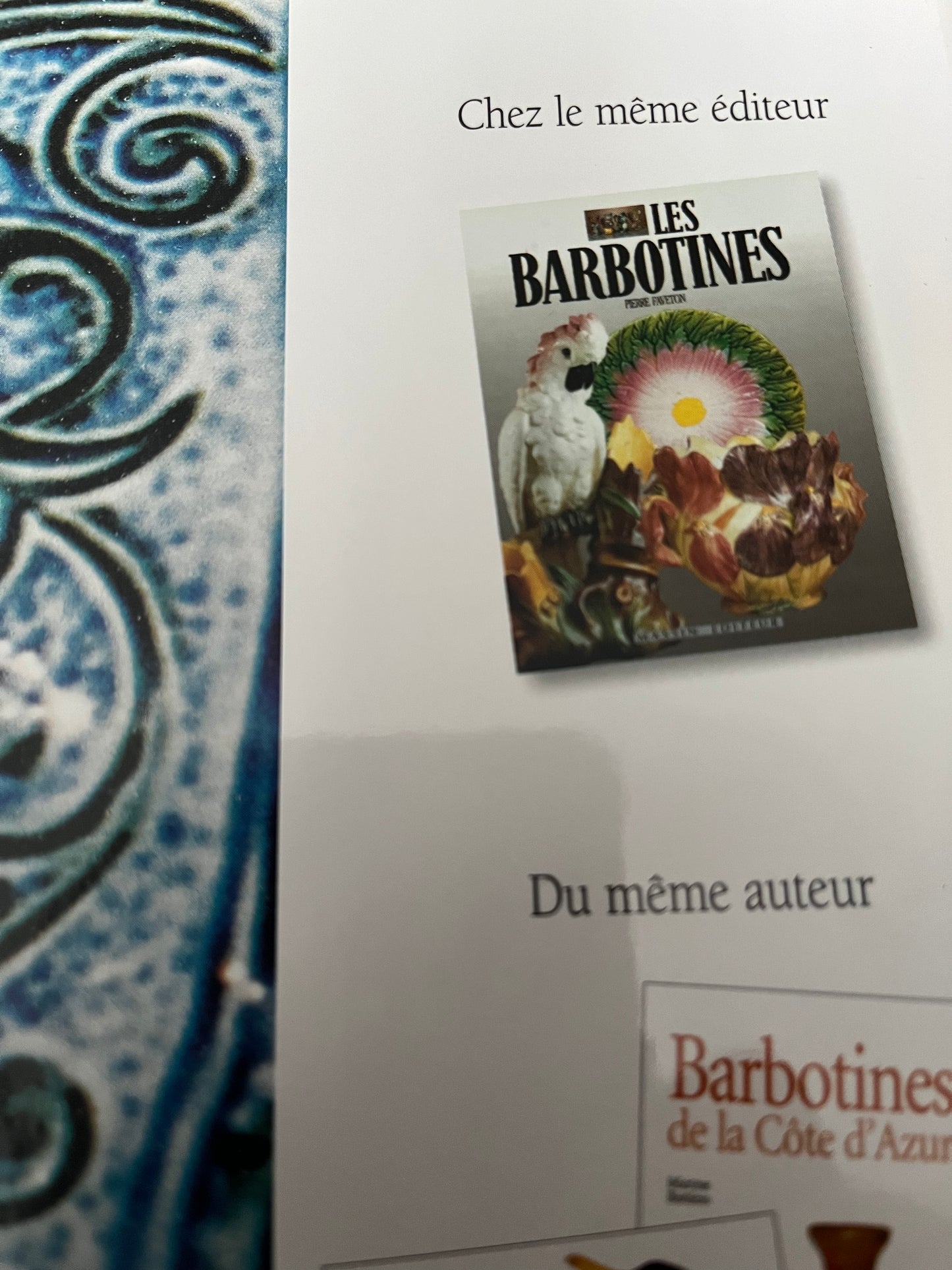 Artichauts et Asperges en barbotine - book by Maryse Bottero