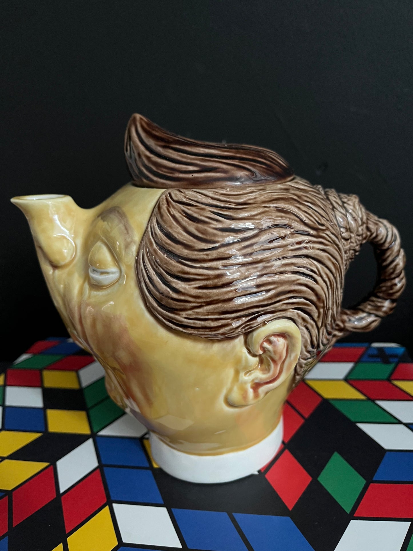 Bordallo Pinheiro Art rare teapot