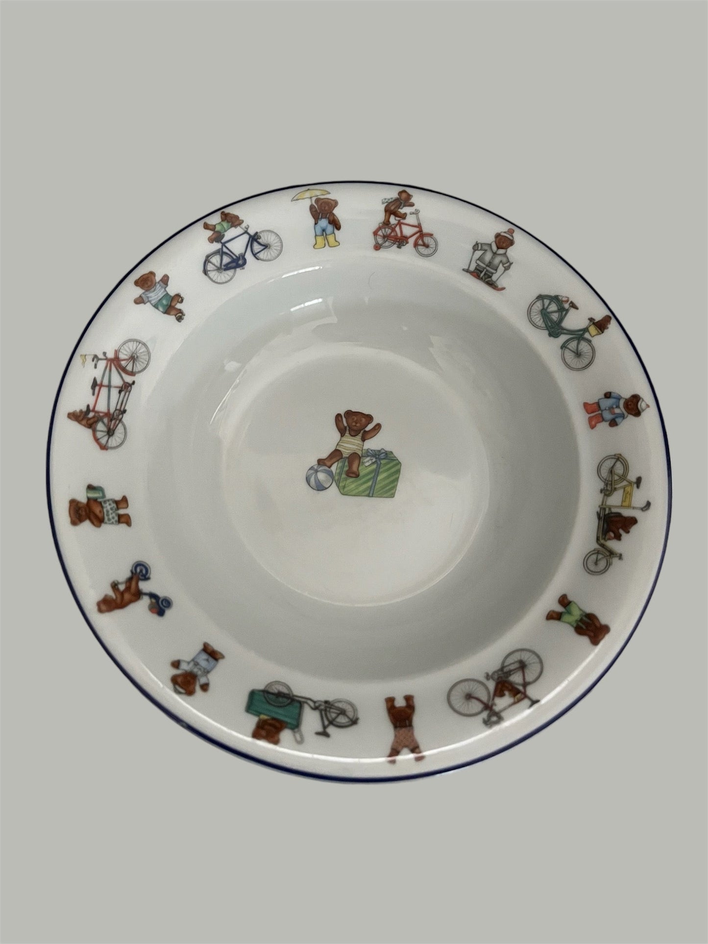Julius vintage child soup porridge plate Royal Copenhagen Denmark