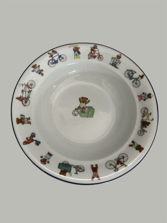 Julius vintage child soup porridge plate Royal Copenhagen Denmark