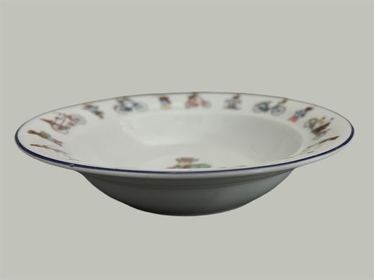 Julius vintage child soup porridge plate Royal Copenhagen Denmark