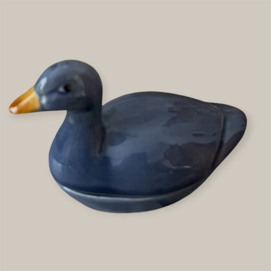 Blue smallest tureen Michel Caugant