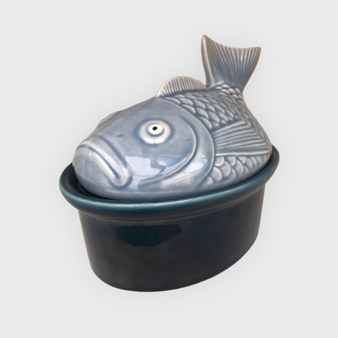 Secla vintage tureen fish