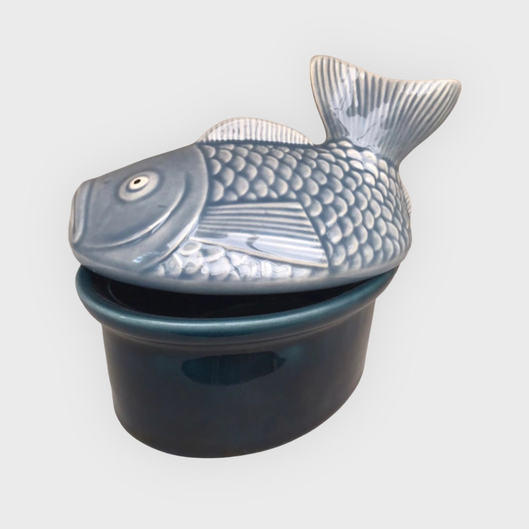 Secla vintage tureen fish