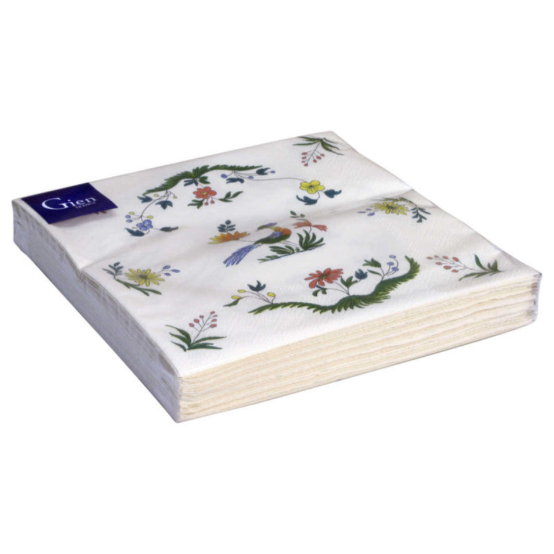 Gien Oiseaux de Paradis paper napkins