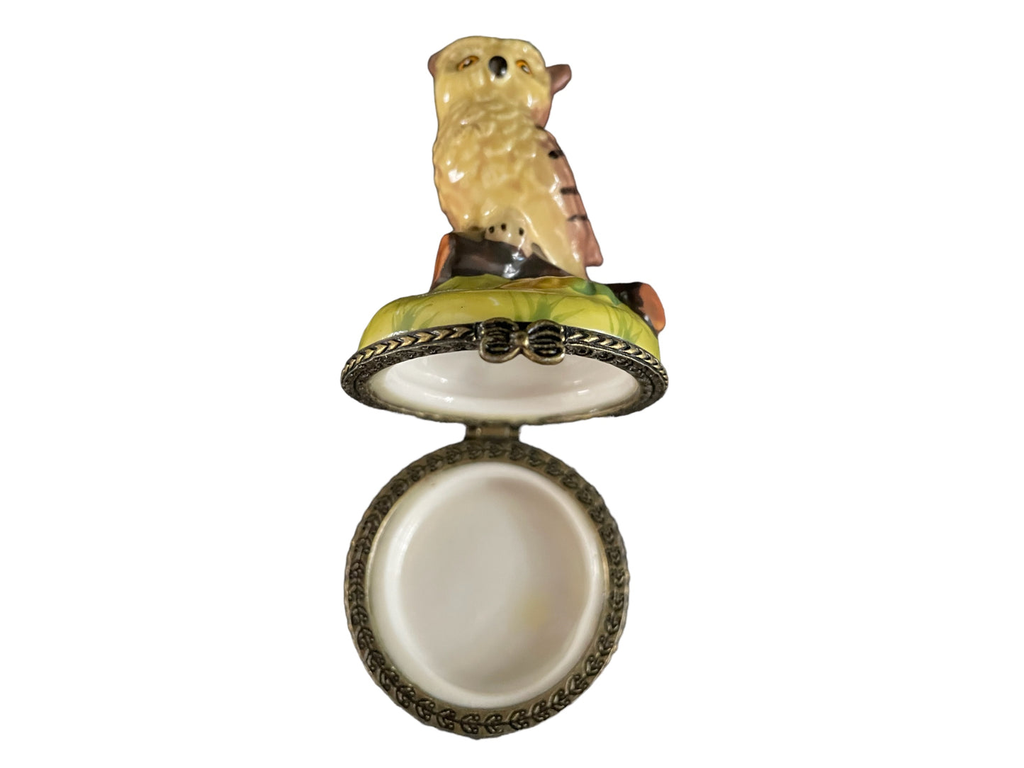 Vintage trincketbox owl