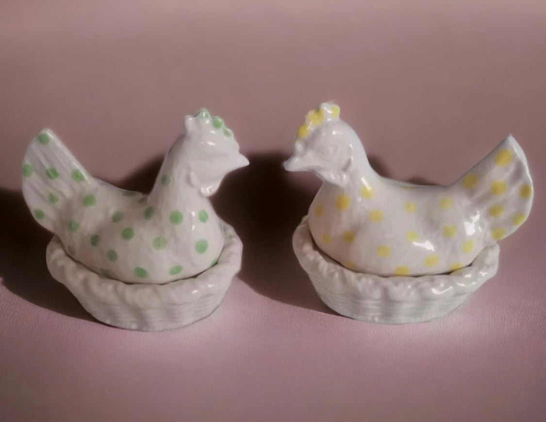 Bordallo Pinheiro chicken mini tureen