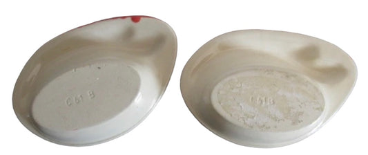 Set 2 ceramic cocottes Charles Amand