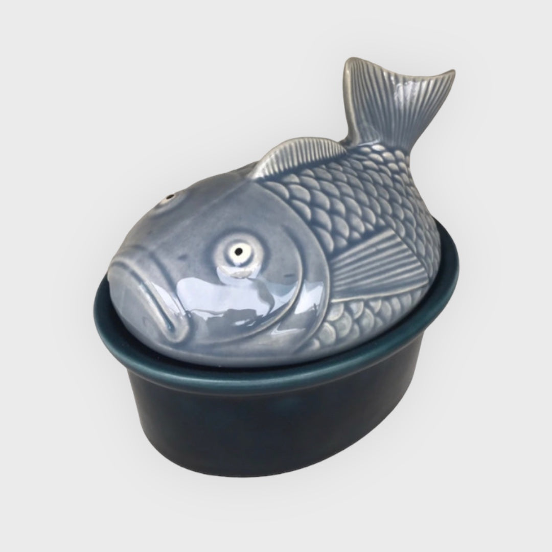 Secla vintage tureen fish