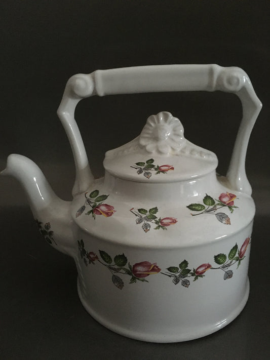 Arthur Wood England teapot roses