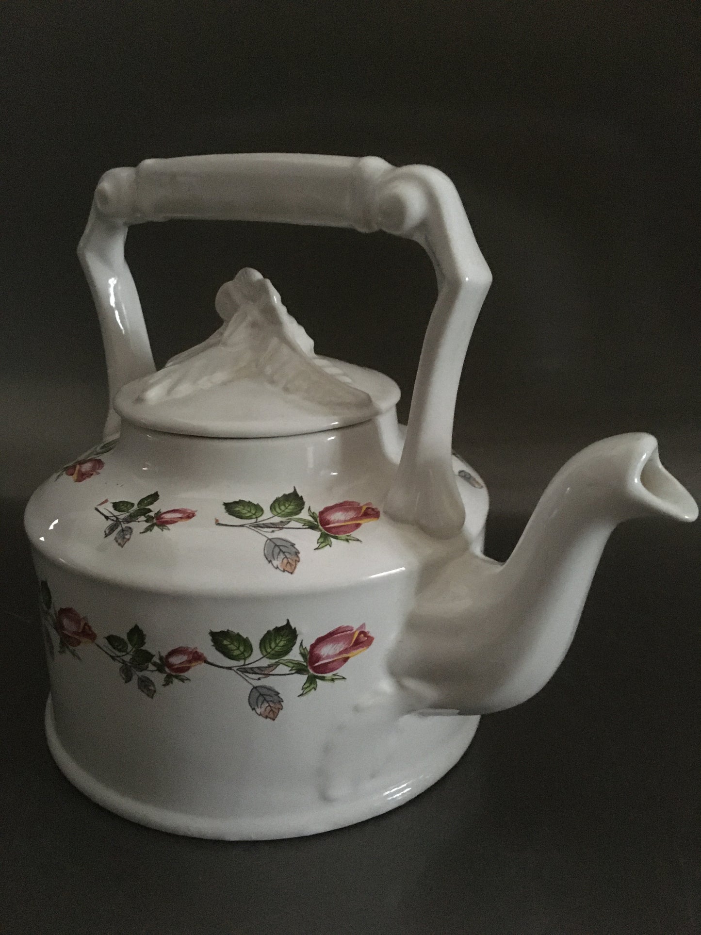 Arthur Wood little teapot pink roses