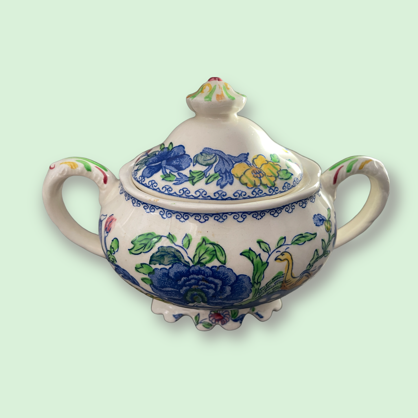 Mason’s regency lidded Sugar bowl