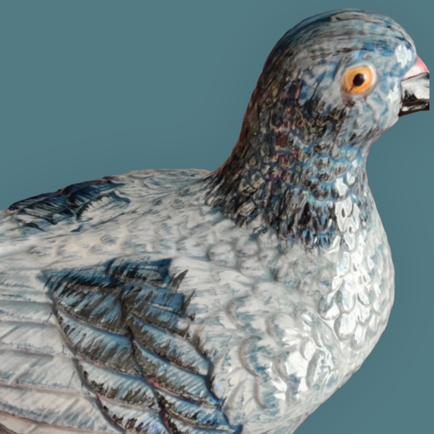 Michel Caugant pigeon tureen