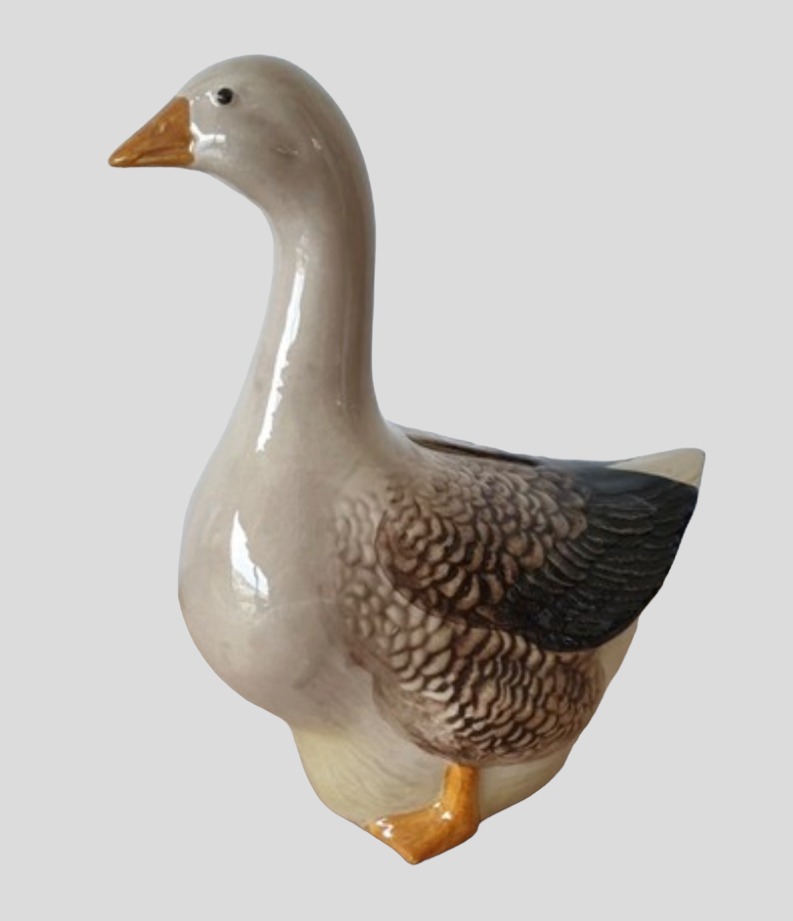 Vintage coin bank grey goose