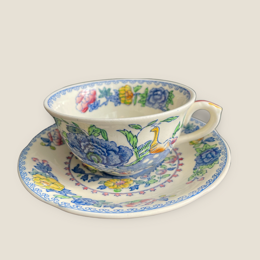 Mason's Regency tea cup and saucer